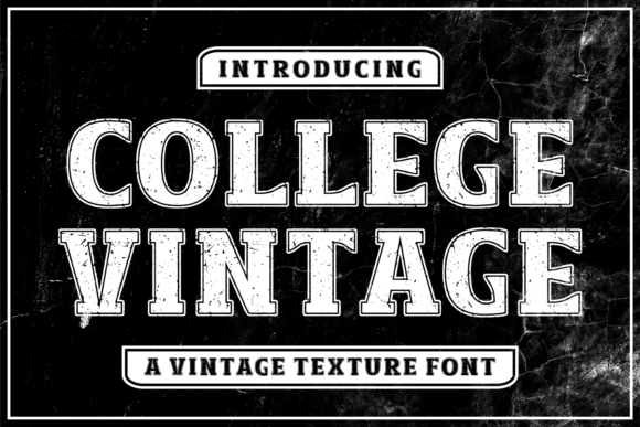 College Vintage: A Font That Brings Nostalgia to Modern Design