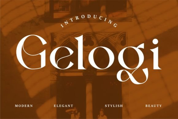 Gelogi: A Modern Slab Serif Font for Elegant Design