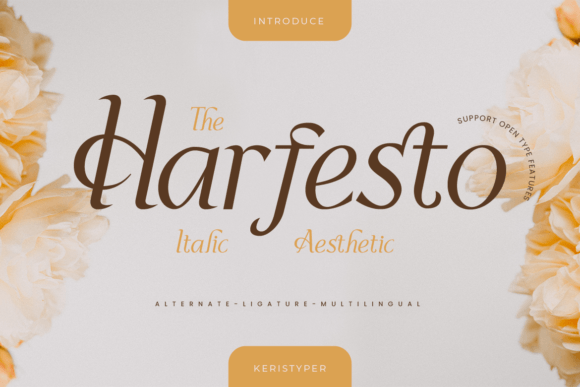 Harfesto: A Modern Slab Serif Font for Future-Ready Design