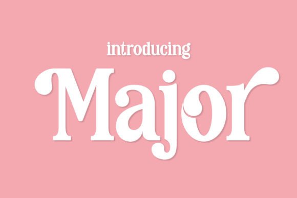 Major Font: A Versatile Choice for Designers and Content Creators