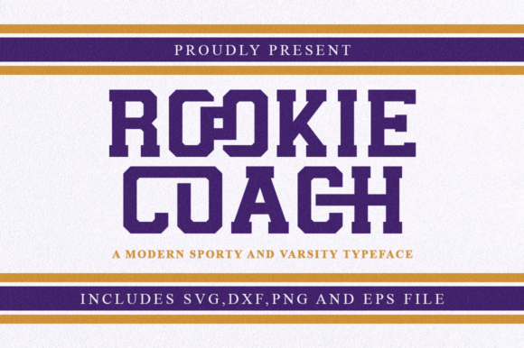 Rookie Coach: A Bold Font for Commanding Visual Impact