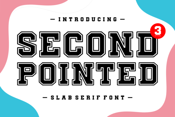 Second Pointed: A Bold Font for Sports and Dynamic Displays